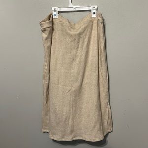 Plus size Womens midi skirt